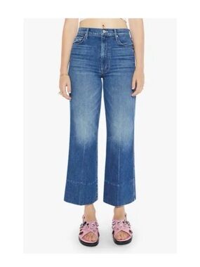 MOTHER The Maven Wide Hem Ankle - Worn twice
